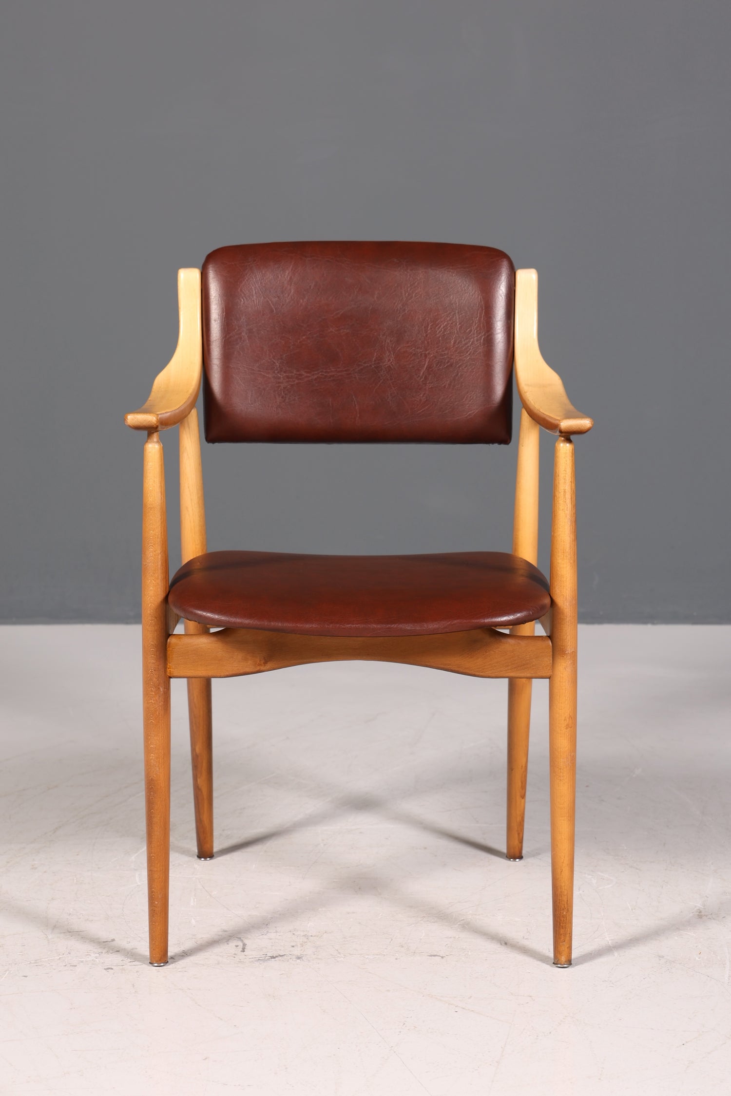 Stilvoller Mid Century Stuhl Retro Sekretär Stuhl Danish Design Küchenstuhl Esszimmer Stuhl