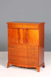 Wunderschöner Sekretär im Antik Stil Büro Kommode Art Deco Stil 50s Vertiko Schreibkommode Kommode