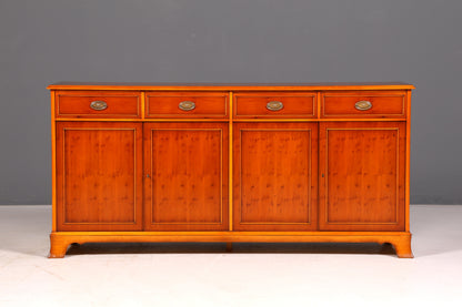 Wunderschönes Original Heldense Sideboard Eibe Englisch Buffetschrank Kommode Antik Schrank Vintage