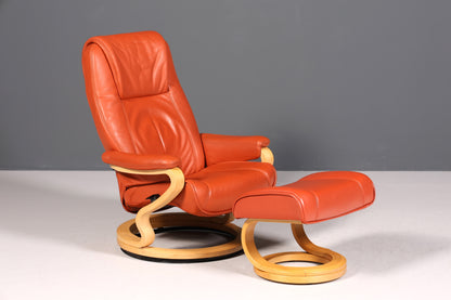 Wunderschöner Original Himolla Sessel &quot;Modell 7032&quot; Armlehnsessel mit Hocker Liegefunktion Relax Sessel