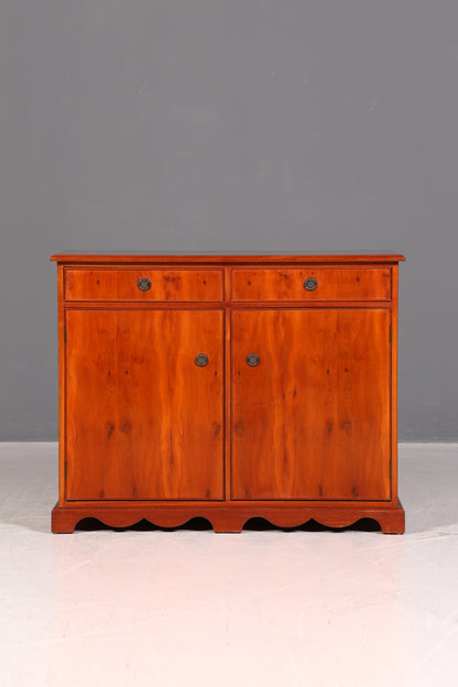 Wunderschöner Englischer Schrank Kommode Eibe Anrichte Buffet Sideboard Vintage