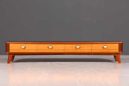 Mid Century Sideboard Vintage TV Kommode 60s Schrank Longboard Retro Lowboard