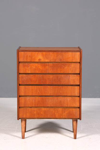 Wunderschöne Mid Century Kommode Danish Design Vintage 60s 70s Schrank Schubladenkommode