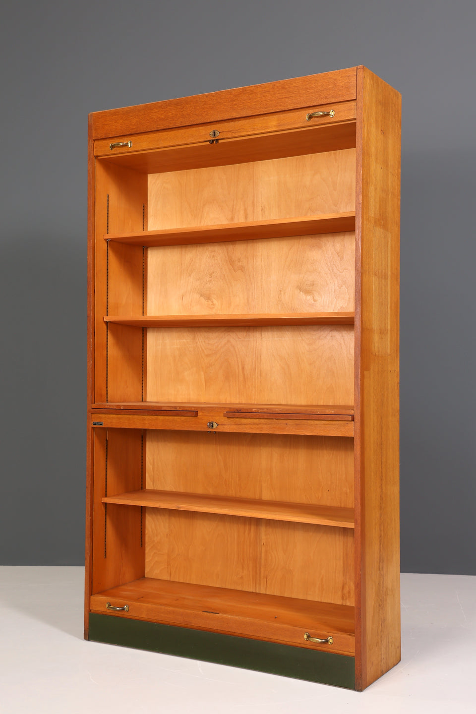 Mid Century Apothekerschrank Bauhaus Rollschrank Art Deco Büro Aktenschrank