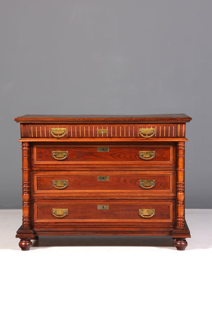Wunderschöne Gründerzeit Kommode Jugendstil Antik Sideboard Schubladenkommode