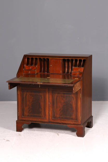 Wunderschöner Englischer Sekretär Schreibkommode Echt Holz Schreibtisch Kommode 60s Vintage