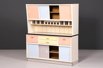 Kultiger Mid Century Küchenschrank Vintage Buffet Retro Anrichte 60er Jahre Schrank