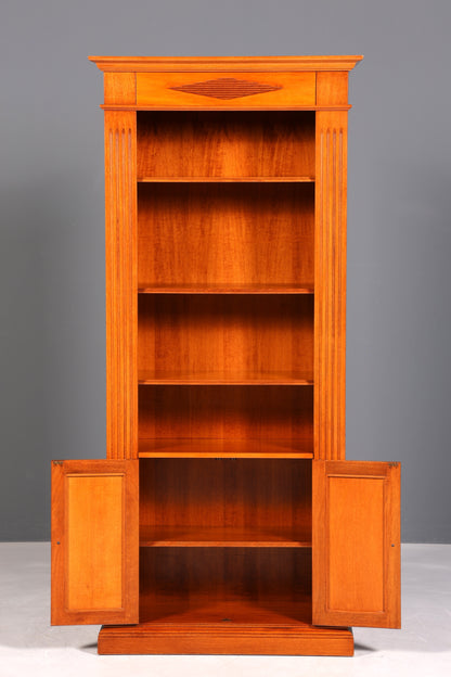 Wunderschönes Regal im englischen Stil Bücherregal Englisch Kirschholz Schrank Buchablage Antik 60s