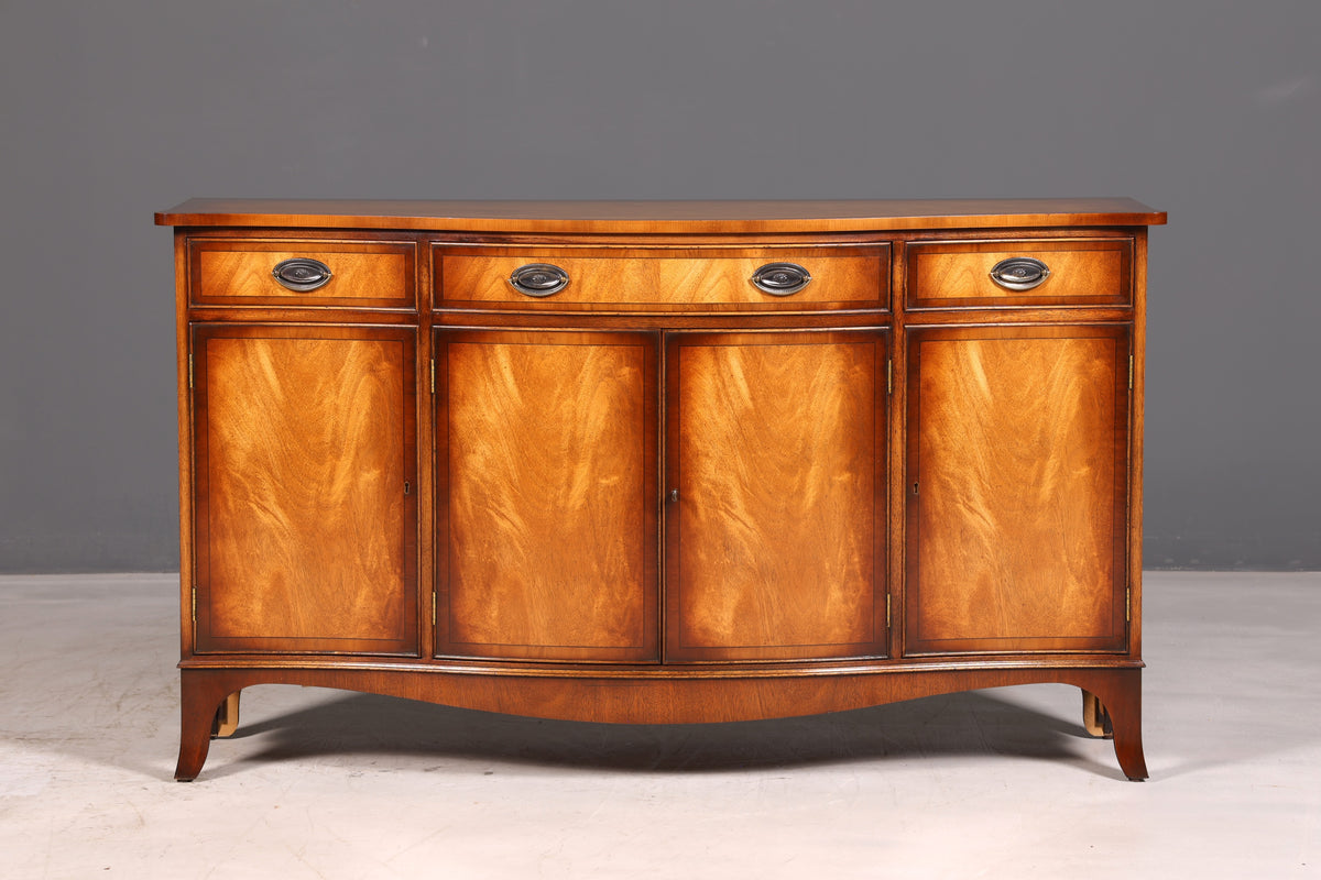 Beautiful Bevan Funnell English sideboard, Reprodux buffet cabinet, chest of drawers, credenza