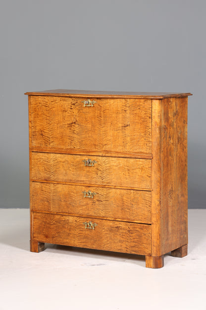 Wunderschöner Biedermeier Sekretär Vertiko Antik Kommode Louis Philippe Schreibkommode