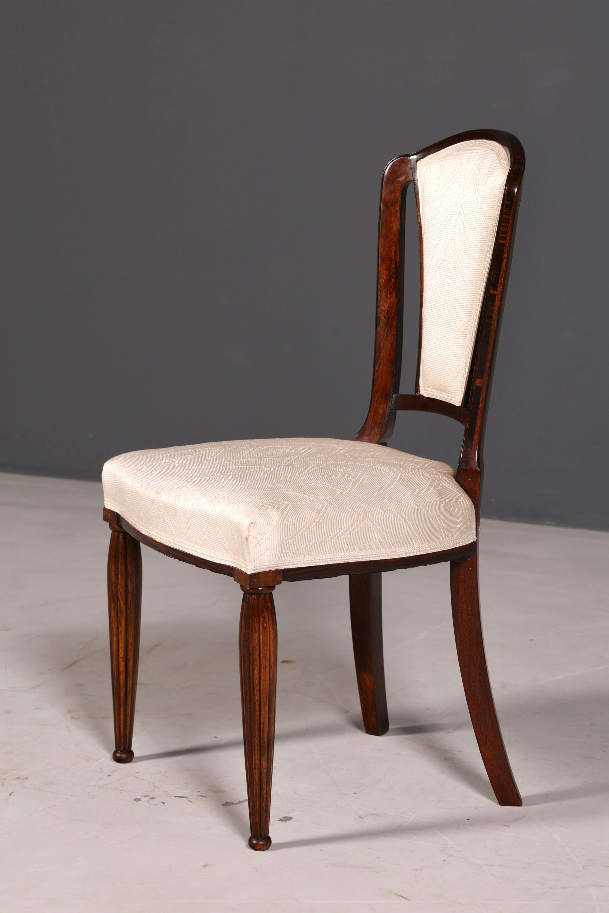 Elegant Art Deco chair Vintage dining chair writing desk chair upholstered chair armchair kitchen chair 2 of 2