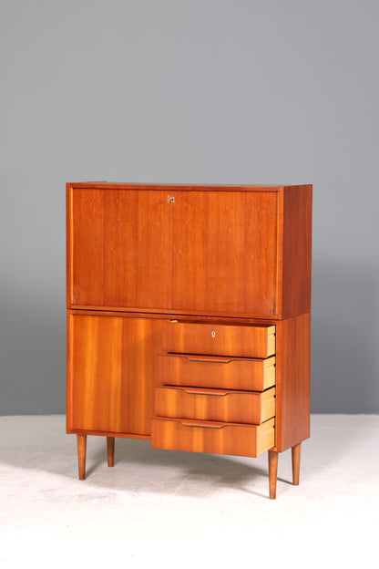 Wunderschöner Mid Century Schrank Danish Design Retro Sekretär Highboard Vintage Vertiko 60s