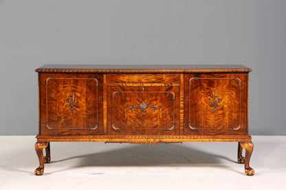 Traumhaftes Chippendale Sideboard Kommode Barock Stil echt Holz TV Schrank