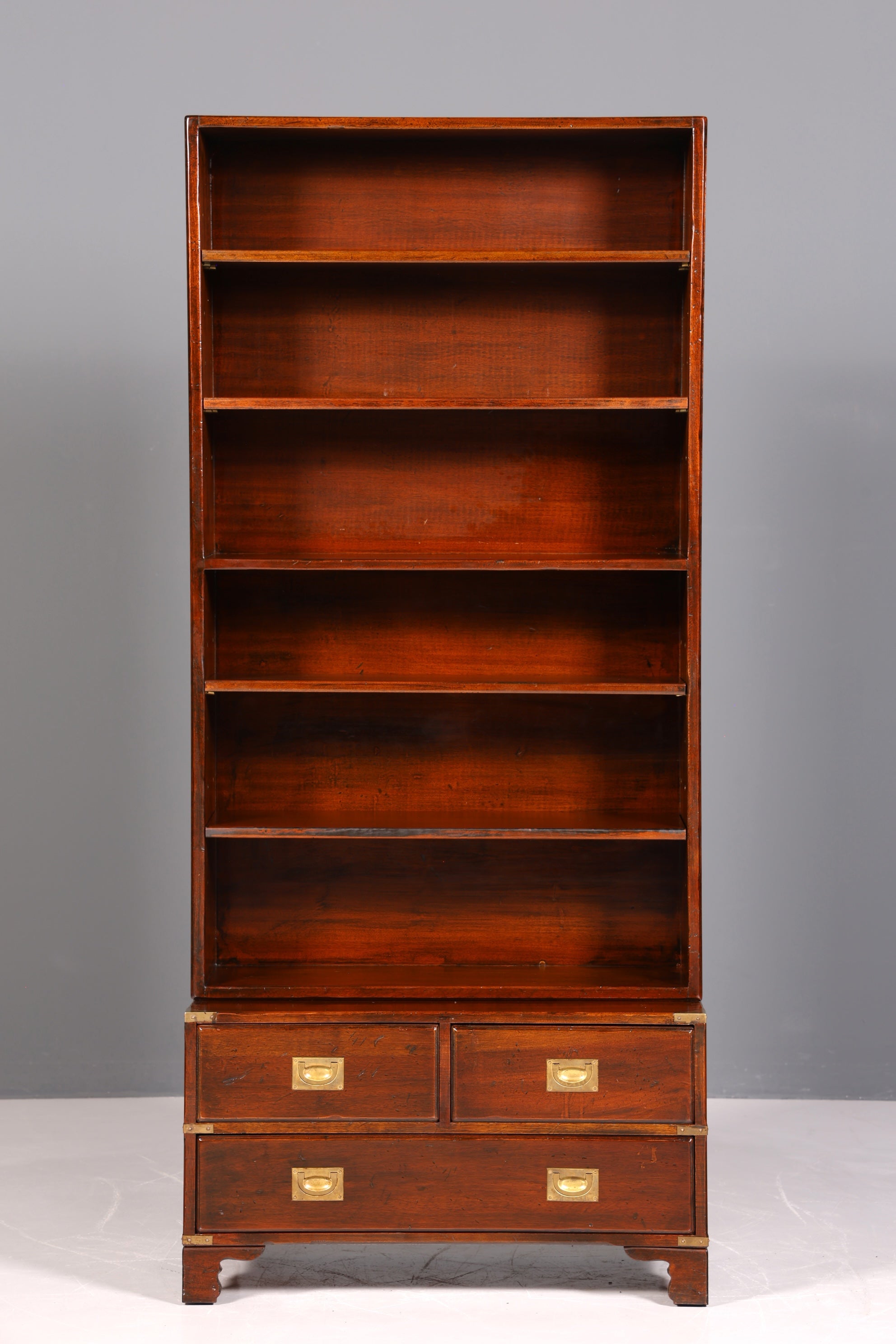 Wunderschönes Maritimes Regal Bücherregal Englisches Buchablage echt Holz Bookshelf 2 von 2