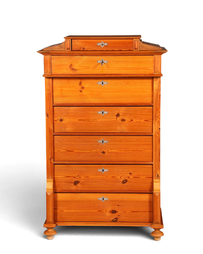 Wunderschöne Gründerzeit Kommode Antik Weichholz Jugendstil Vertiko Chiffoniere Schubladenkommode