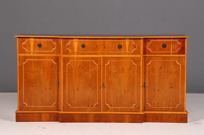 Wunderschönes Englisches Sideboard Eibe Schrank Antik Stil 60er Buffetschrank Kommode Anrichte Vintage