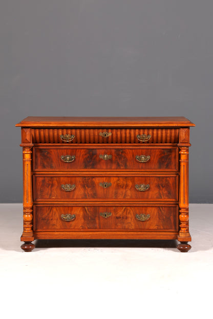Edle Gründerzeit Kommode Jugendstil Antik Sideboard Schubladenkommode Wäschekommode