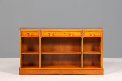 Wunderschönes Englisches Sideboard Schrank Antik Stil Eibe Bücherregal Kommode Regal