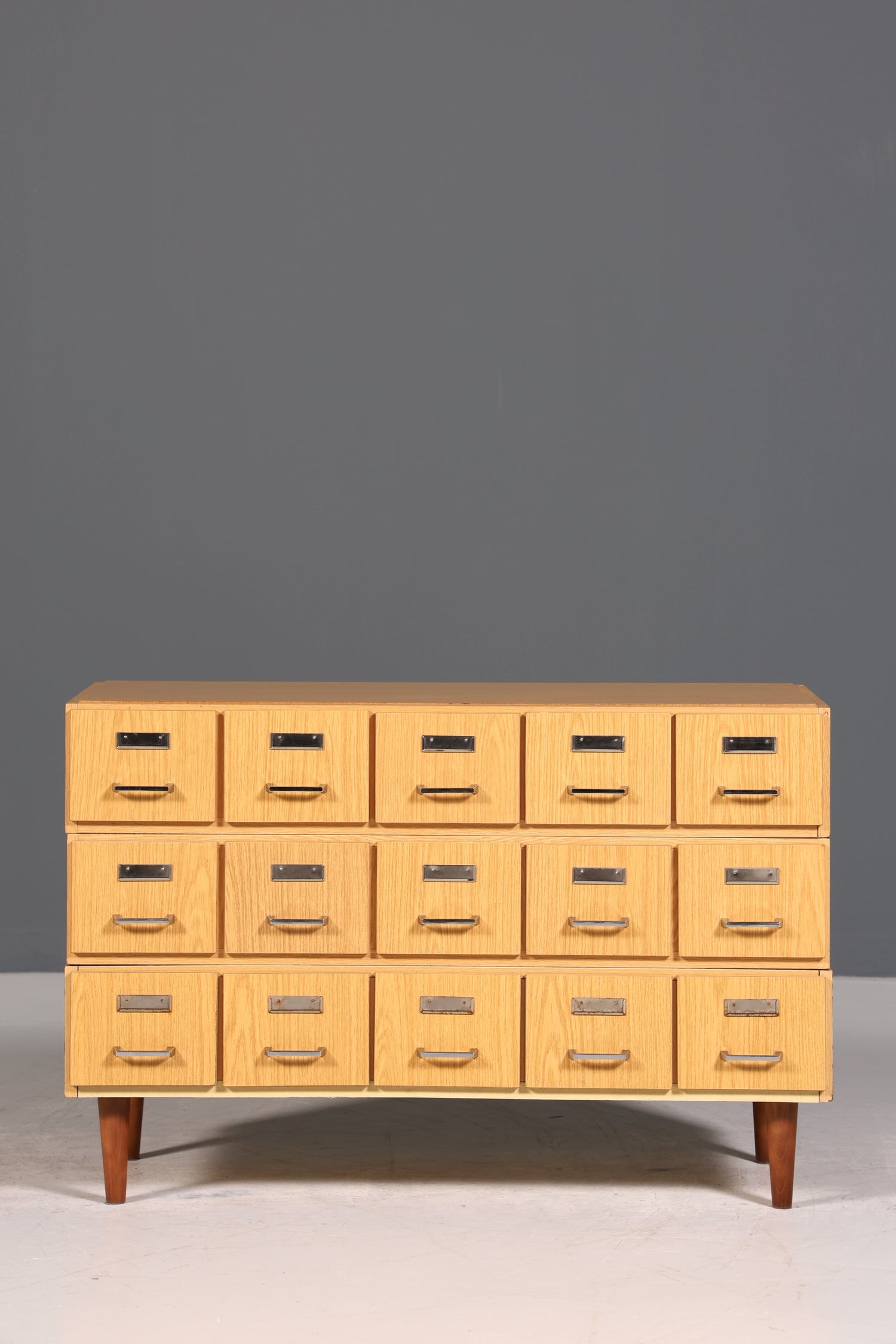 Wunderschöne Mid Century Kommode Vintage Bauhaus Apotheker Schrank Retro Schubladenkommode