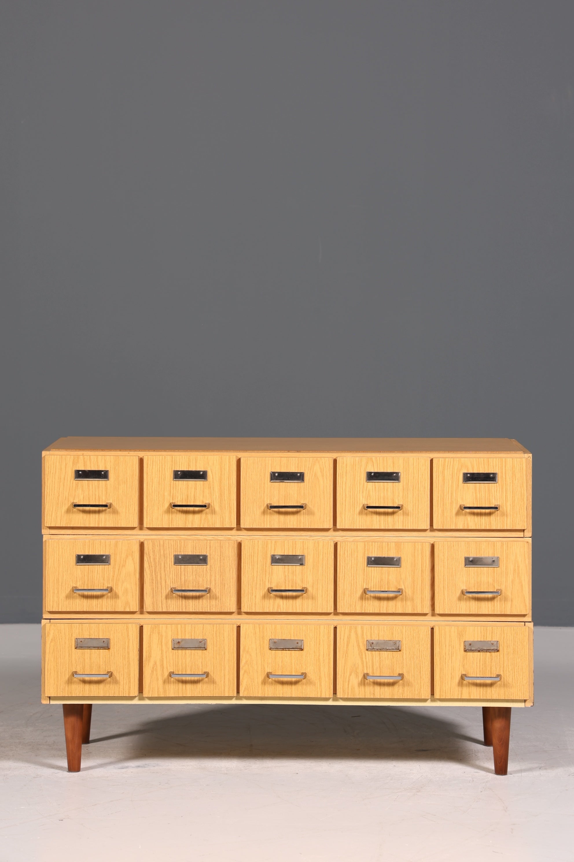 Wunderschöne Mid Century Kommode Vintage Bauhaus Apotheker Schrank Retro Schubladenkommode