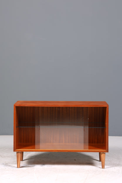 Traumhafte Mid Century Vitrine Vintage Schrank Retro Glas Regal Bücherregal