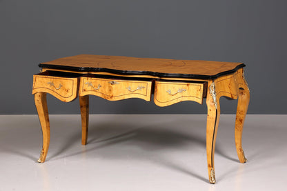 Eleganter Schreibtisch im Biedermeier Stil Bürotisch Birke Office Desk - Hauptstadt Möblerei