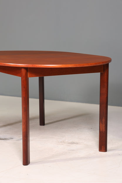 E892 Finish Schlichter Mid Century Esstisch ausziehbarer Vintage Tisch Retro Küchentisch
