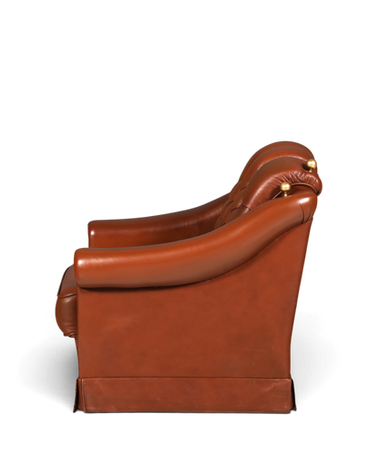 Stilvoller Original Chesterfield Sessel Englischer Armlehnsessel Englisch Herrensessel 2 von 2