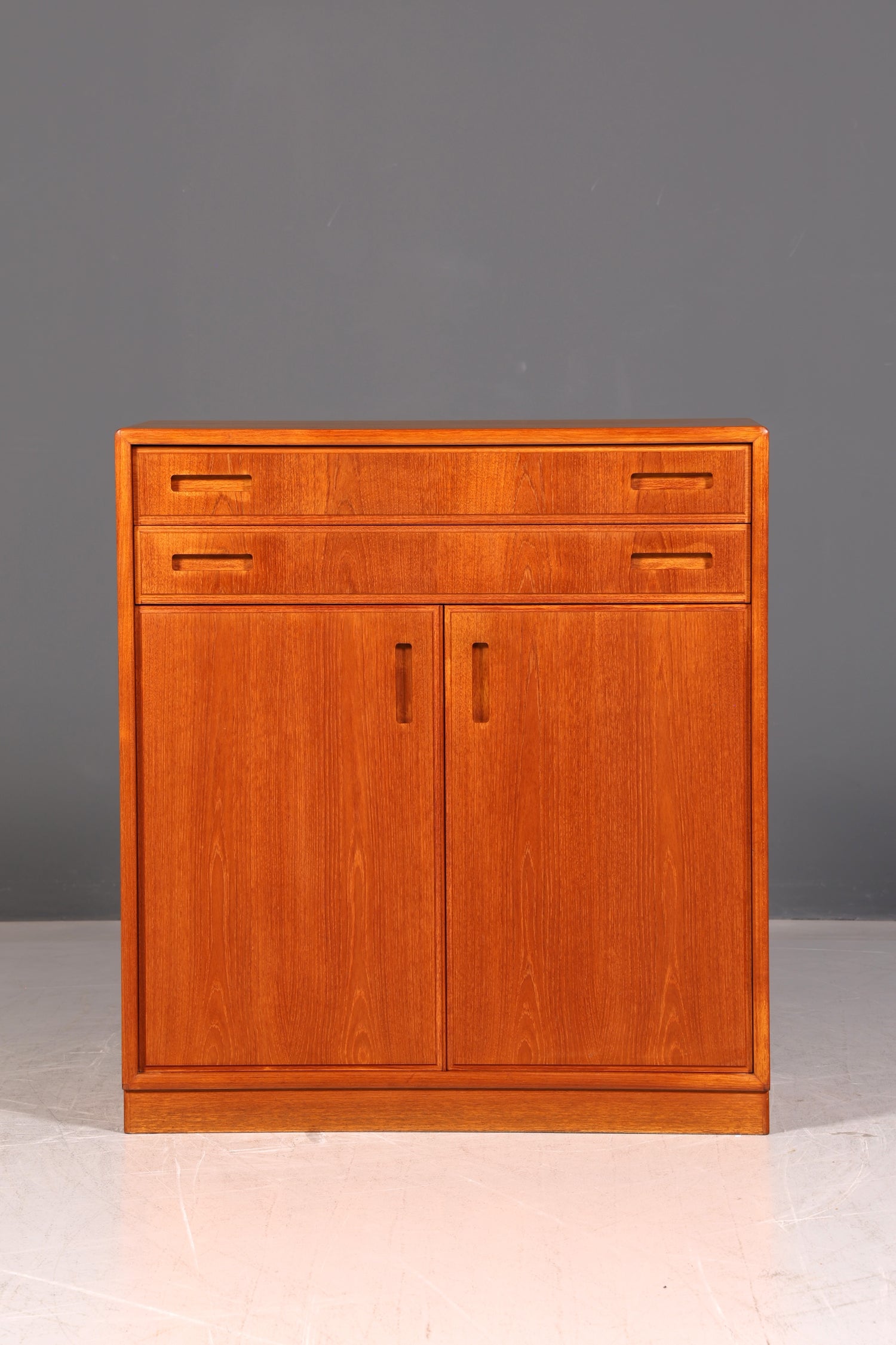 Edle Mid Century Teak Kommode Dänisch Schrank Sideboard Vintage 60er Danish Design