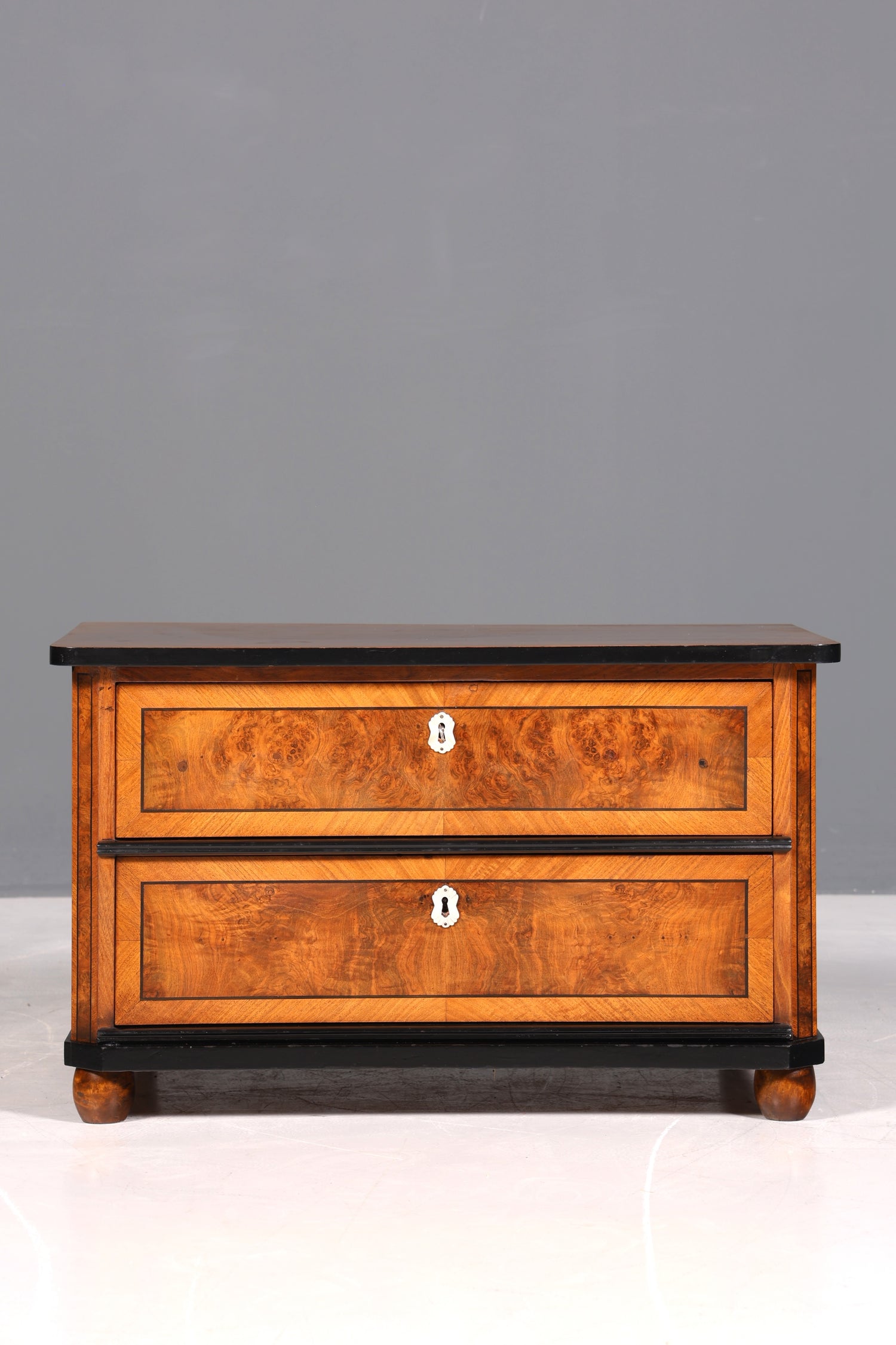 Wunderschöne Gründerzeit Kommode Louis Philippe echt Holz Schubladen Kommode um 1880