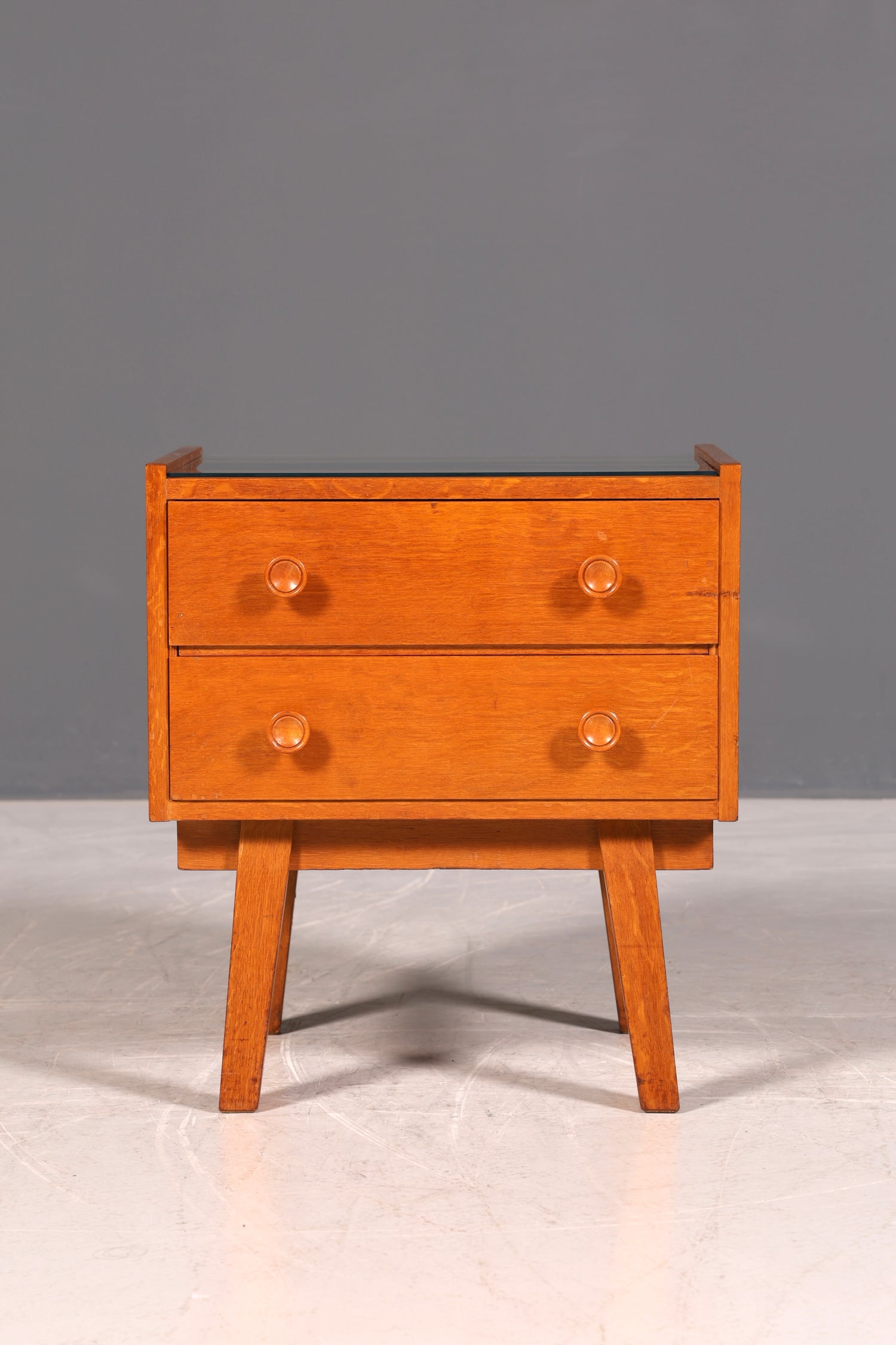 G253 Finish Wunderschöne Mid Century Kommode Vintage Nachttisch 60s Schubladenkommode (Kopie 2)