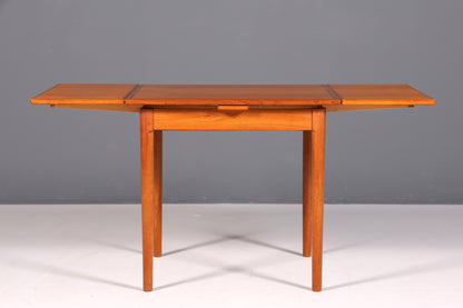 Schlichter Mid Century Esstisch Bernhard Pedersen &amp;Søn ausziehbarer Danish Design Teak Holz Küchentisch Esszimmer Tisch