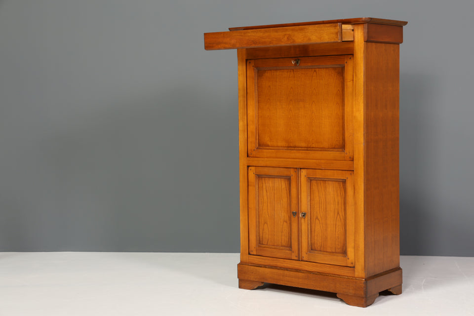 Traumhafter Sekretär im Biedermeier Stil echt Holz Schrank