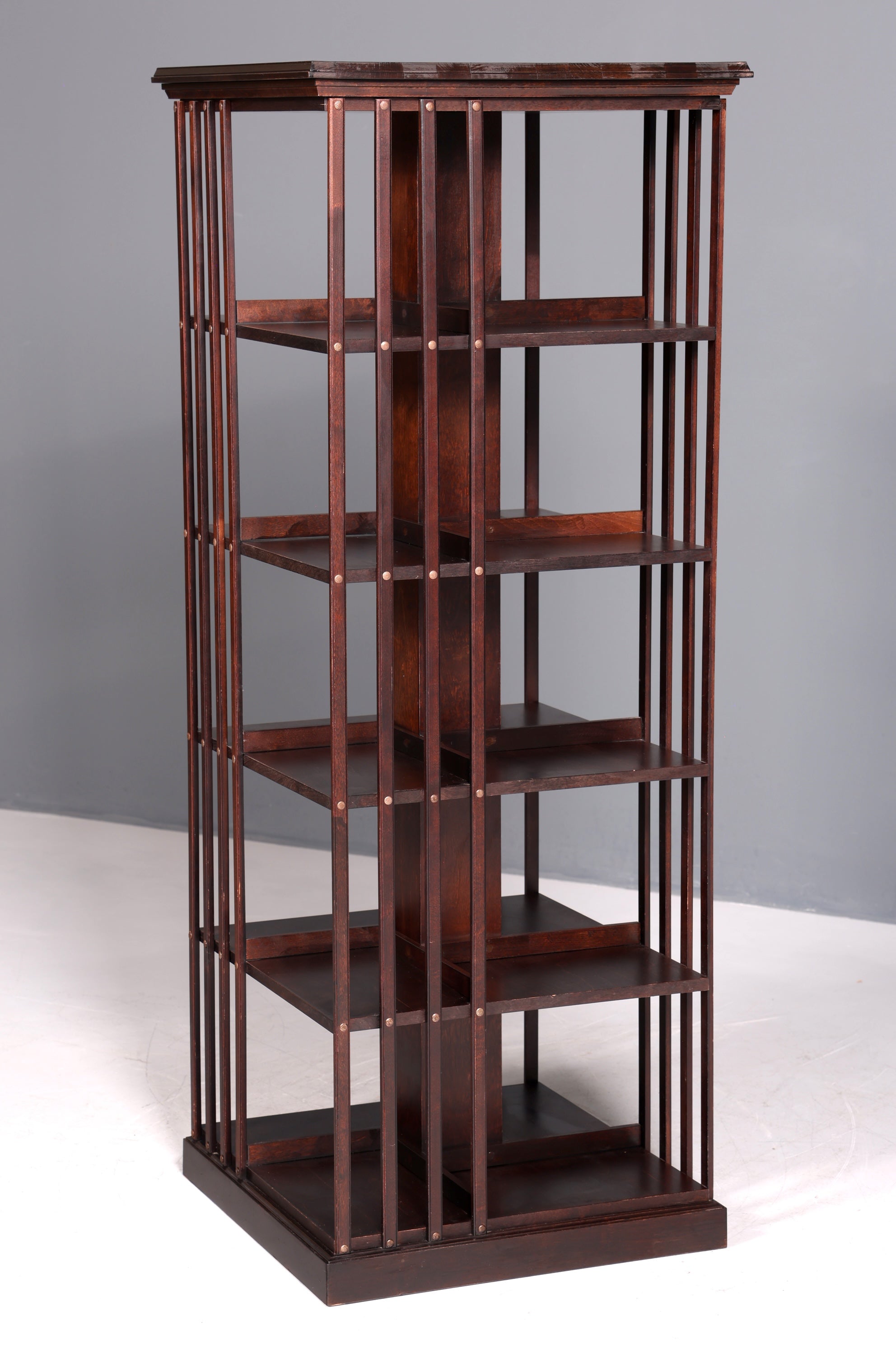 Traumhaftes Englisches drehbares Bücherregal UK Revolving Bookcase Regal