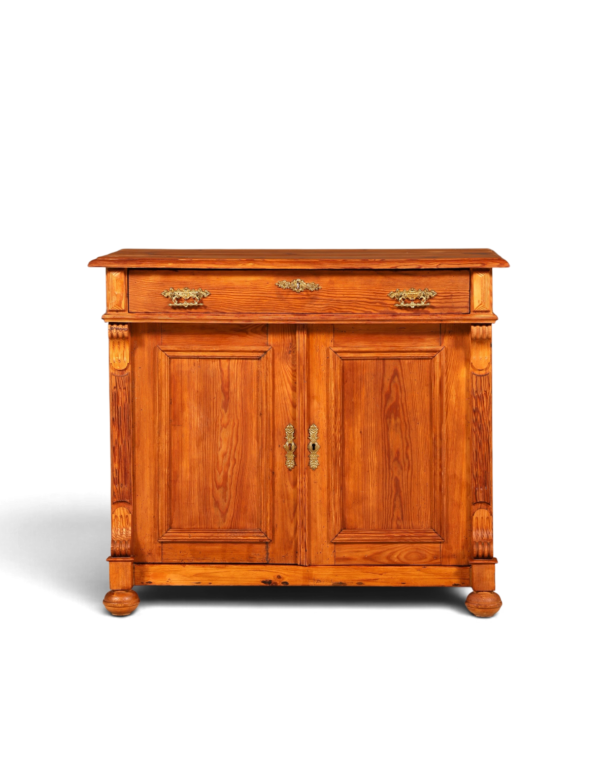 Wunderschöner Gründerzeit Schrank Jugendstil Weichholz Kommode Landhau