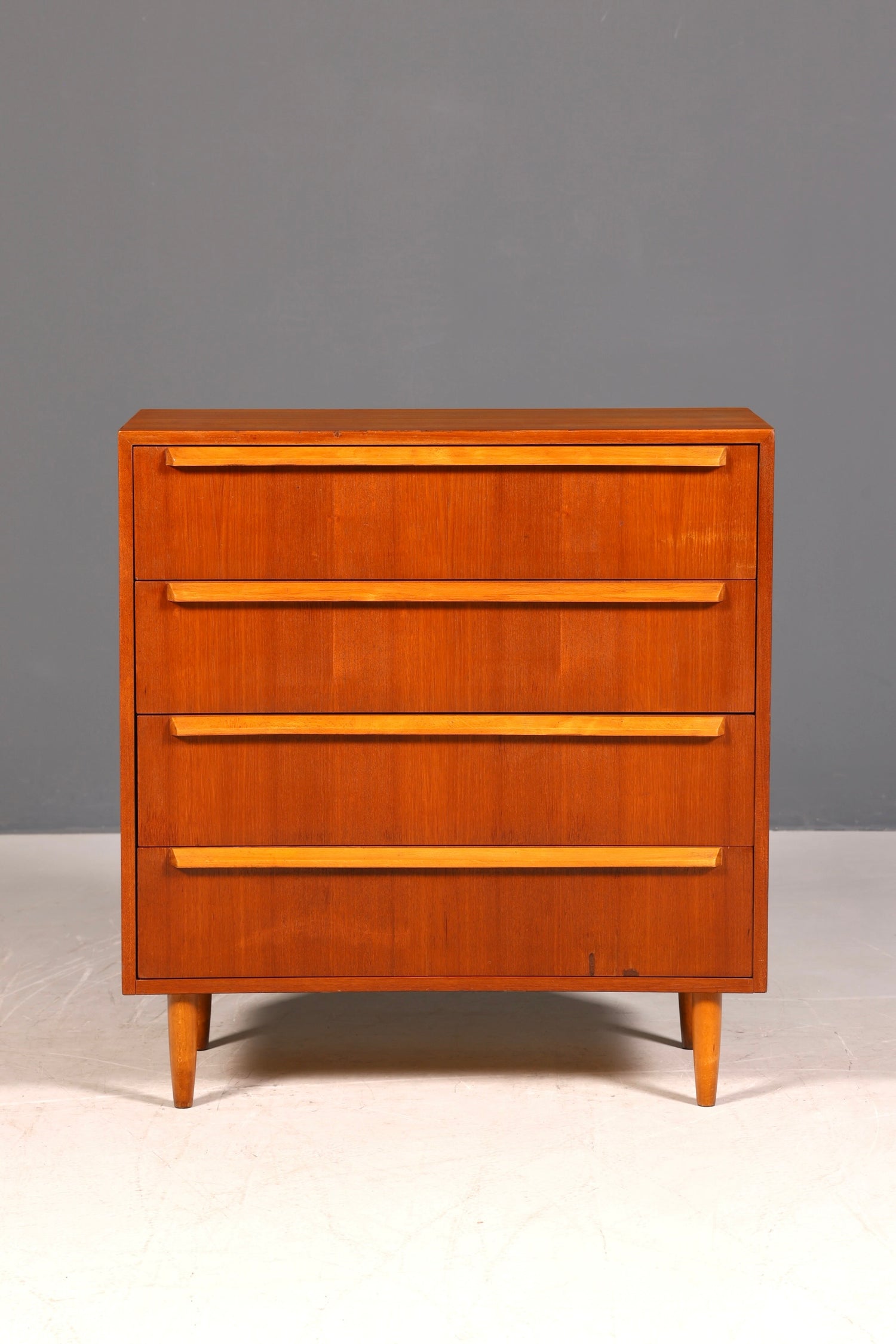 Wunderschöne Mid Century Kommode Teak Holz Sideboard Vintage Danish Design Schubladen Kommode