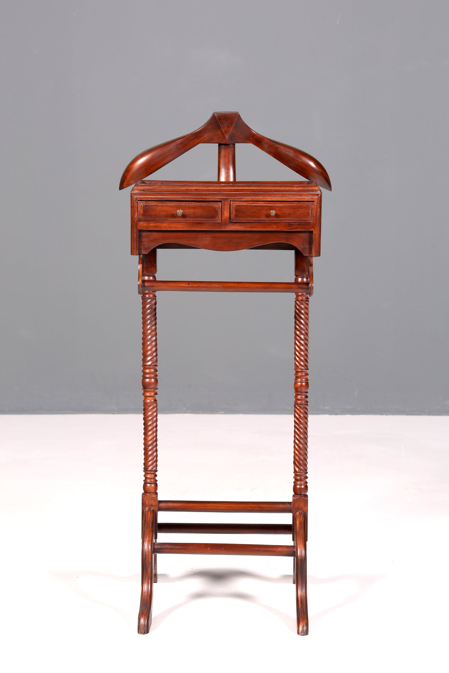 Wunderschöner Gründerzeit Kleiderbutler Antik Kleiderständer echt Holz Herrendiener Kleider Ablage Stummer Diener