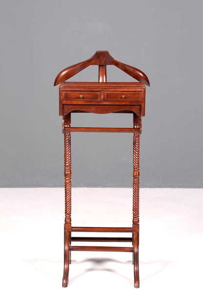 Wunderschöner Gründerzeit Kleiderbutler Antik Kleiderständer echt Holz Herrendiener Kleider Ablage Stummer Diener