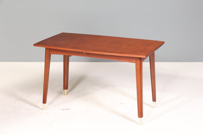 Wunderschöner Mid Century Küchentisch Vintage Tisch ausziehbar und höhenverstellbar VEB Esszimmer Tisch
