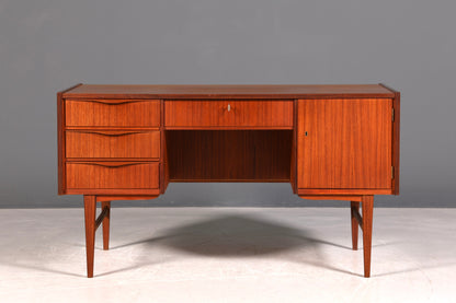 G036 Finish cm Wunderschöner Mid Century Schreibtisch Danish Design Bürotisch 60er Jahre Office Table (Kopie)