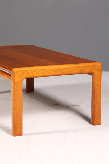 Wunderschöner Mid Century Couchtisch Retro Ablagetisch Echt Holz Vintage Coffee Table 70er Wohnzimmertisch