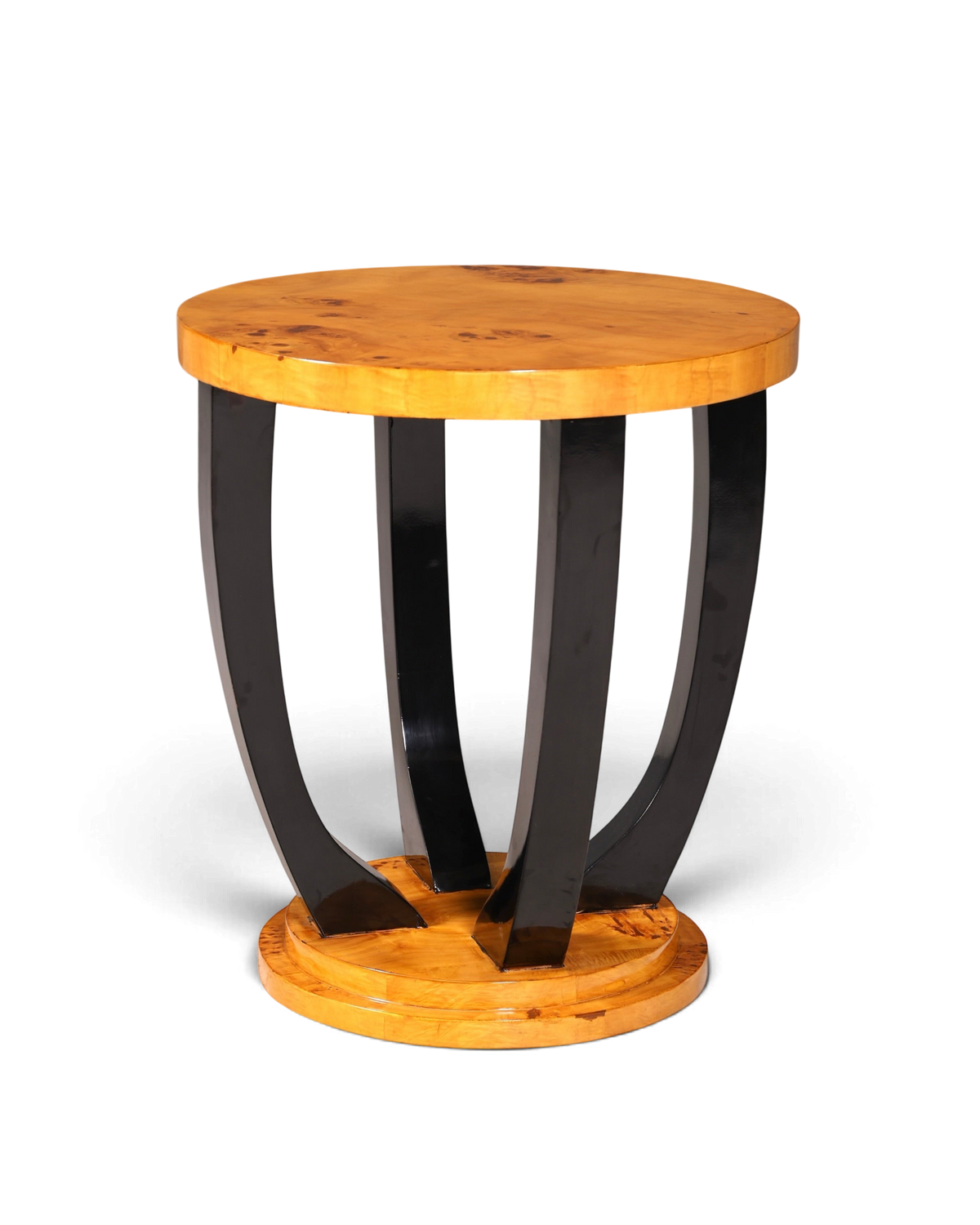 Traumhafter Art Deco Stil Beistelltisch Antik Stil Tisch Luxus Couchtisch Birke Ablagetisch