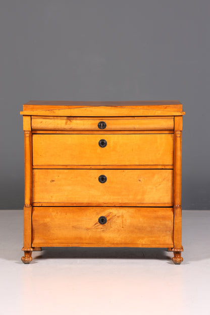 Wunderschöne Original Biedermeier Kommode Antik um 1880 Schubladenkommode Sideboard