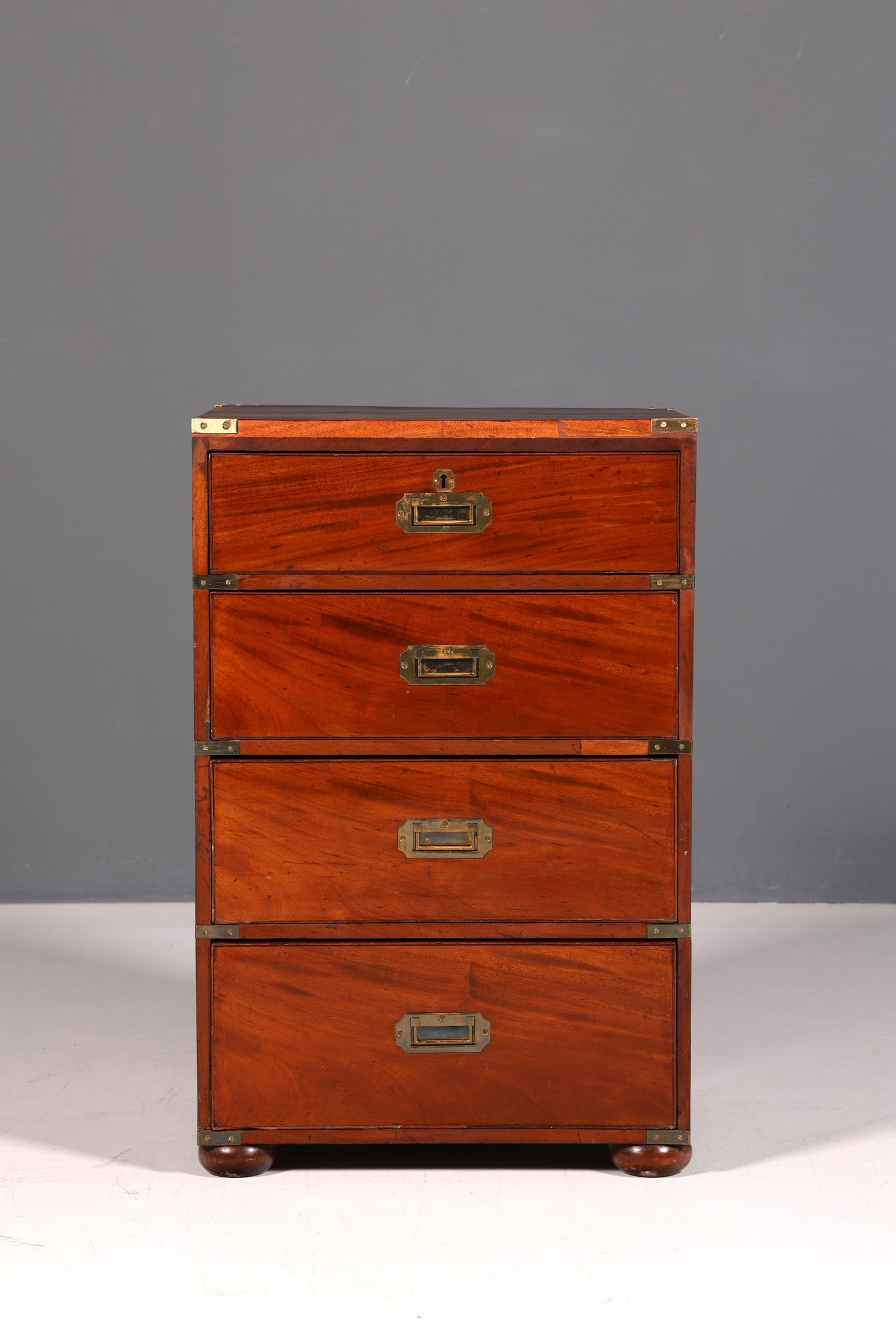 Wunderschöne Maritime Kommode Englisch Military Chest Schrank Vertiko Schubladenkommode Wäschekommode