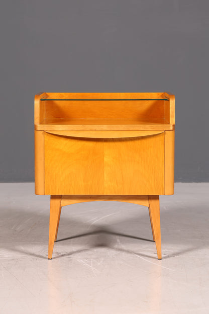 G792 Finish Mid Century Kommode Vintage Klappschränkchen Danish Design Nachttisch (Kopie)