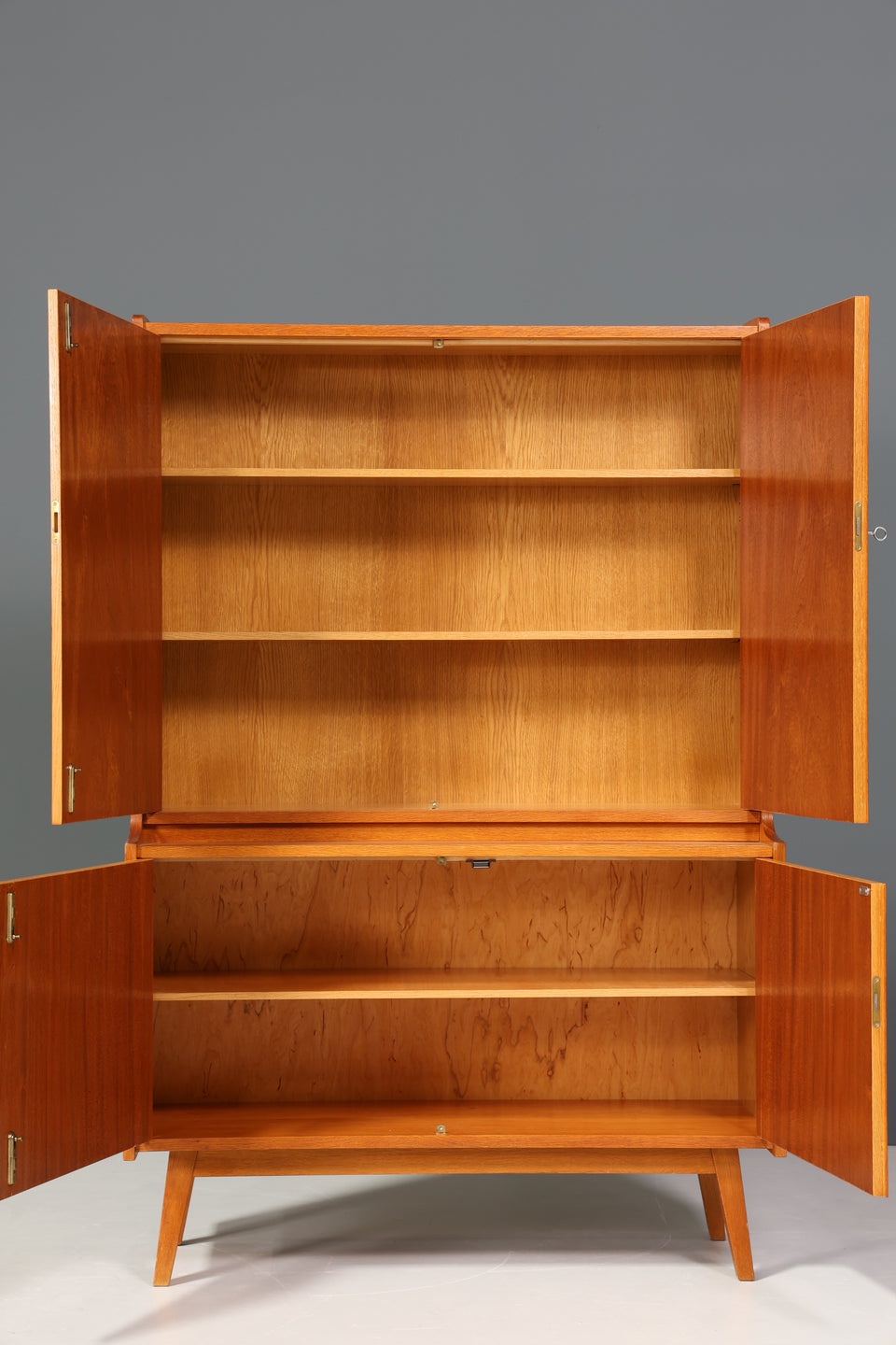 Traumhaftes Mid Century Highboard Vintage Kommode 60s Schrank