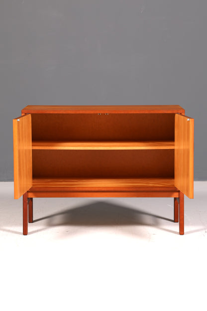 Edle Mid Century Kommode Vintage Schrank Retro Flurkommode 60s Sideboard Regal Designklassiker Holz