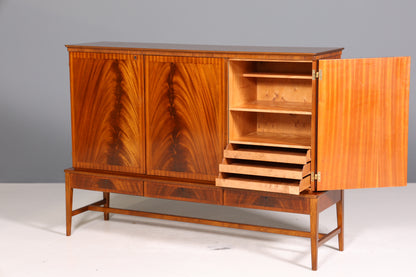 Stilvolles Mid Century Highboard Englisch Vintage Vertiko Wäsche Schrank Büro Kommode 60s