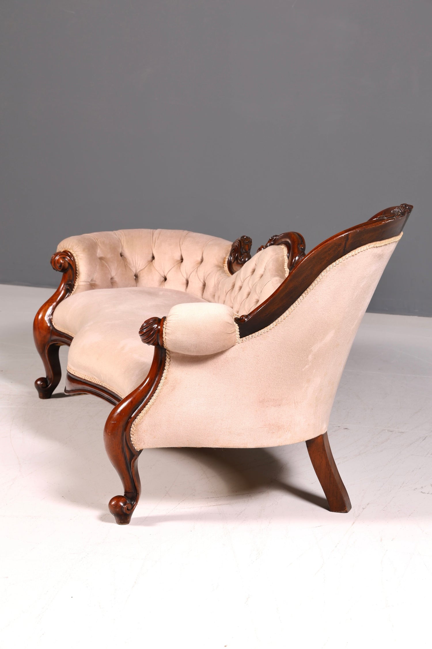 Wunderschönes Louis Philippe Sofa Chaiselongue Loriot Canapè Antik Couch Récamière