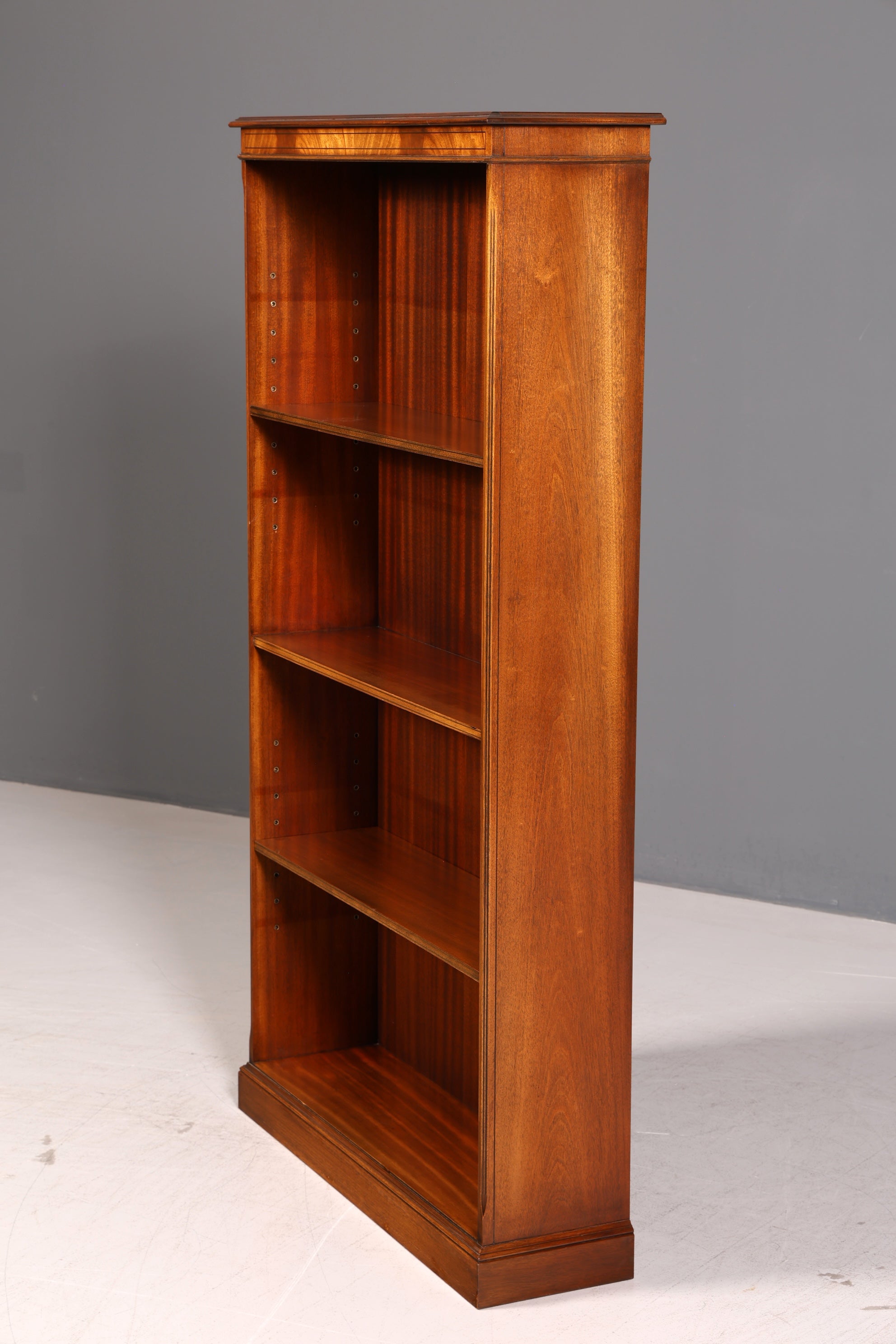 Wunderschönes Englisches Bücherregal Regal Bookshelf 60s Standregal Bücherschrank Holz Vintage
